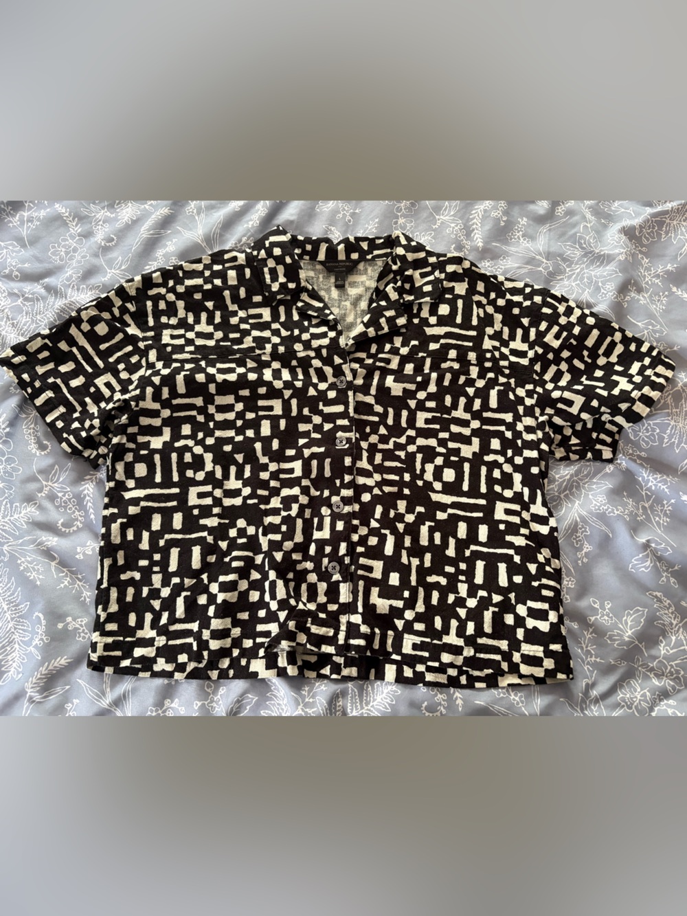 Banana Republic Linen Blend Top